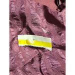 Frame  Draped Textured 100% Silk Halter Top in Cabernet Women's Size Medium NWT Photo 9