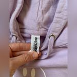 I Love Jesus Hoodie Sweatshirt Lilac Purple White Size M Size M Photo 4