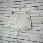 American Eagle Y2K  90s Boyfriend Denim Shorts Distressed White Women’s 6 Summer Photo 6