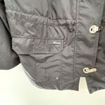 Ralph Lauren Lauren  Hooded Utility Jacket Women's Medium Black Toggle Closure Photo 1