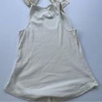 Ulla Johnson  Ivory Tank Top with Tie Straps L Photo 10