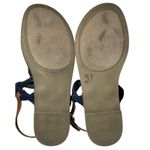 Nautica Sandal Canvas Braided Criss Cross SZ 9 Resort Wear Boating Beachy Pool Photo 7