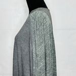 Alo Yoga Gray Kimono Style Pullover Size S Shirt Hi-Low Hem Lightweight Soft Photo 4