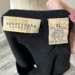 Apostrophe  Cashmere short sleeve top XL 100% cashmere Photo 2