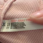 Free People  another love silver pink bodysuit size large Photo 7