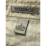 Toad & Co . Button Down cream/Grey L outdoor active hiking camping tencel blend Photo 5