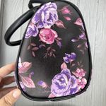 Robin Ruth  Bag San‎ Francisco California Handbag Purse Purple Rose Black Photo 4