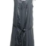 Stella McCartney Stella Mcartney for H &M Olive Gray Grecian style dress size M Photo 0