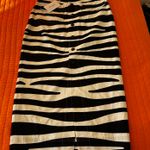 Frame  zebra pencil midi length skirt Photo 2