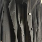 Fleurette Loro Piana Italian Wool Black Fox Fur Trim Collar Coat Size 10 Photo 15