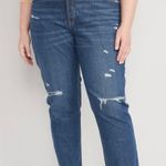 Old Navy  High Rise Slouchy Straight Distressed Jeans NEW Size 4 Photo 2