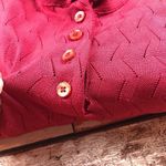 Givenchy Vintage 1980’s  sport red neck‎ tie sweater Photo 5