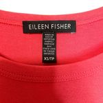 Eileen Fisher Pink Shirt Dress XS Womens Short Sleeve Casual Solid Knee Length Photo 3