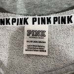 PINK - Victoria's Secret Grey Long Sweater with Hood Photo 2