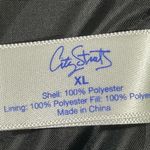 City Streets PUFFER VEST W/HOOD POCKETS ZIP CLOSE WOMEN XL BLACK/GRAY PREOWNED Photo 5