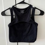 Garage  Black Tank Top Cropped Photo 1