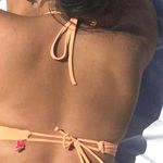 Victoria's Secret Victoria’s Secret 34B Peach Ruffle Bikini Top Photo 4