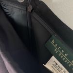 Harvé Benard Long Wool Black Pleated Skirt Photo 4