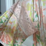 Adore Me  lace detail floral spring robe no belt M Photo 4