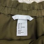 H&M  Olive Green Straight Skirt Elastic Waist Size 6 Photo 5