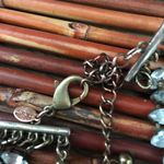 Chico's Chico’s Five Strand Necklace Rhinestones Photo 3