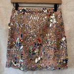 Milly  Kristina‎ Sequins Skirt in Confetti Size 0 Brand New 610573 Photo 12
