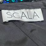 Scala  Strapless Sequin Silk sheath mini party cocktail Dress Photo 7