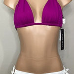 La Blanca New.  orchid and white bikini. Size 6/10.  Retails $135 Photo 0