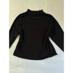 Women’s d&Co Essentials Black Turtleneck Long Sleeve Sz 2X Photo 3