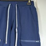 Fabletics  Navy Cargo Joggers Pharmacist Surgeon Nurse Doctor Pants XS EUC #2528 Photo 2