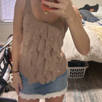 New York & Co. Vintage ruffle Top  Photo 0
