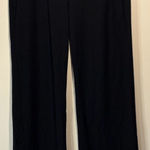 Soma - Black Wide Leg Stretchy Soft Lounge Pants Minimalist Comfort- Size M Photo 0