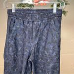 Athleta | farallon black & blue camo pattern athletic joggers Photo 1