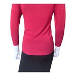 Bloom Italia women’s Size Medium Red V neck Sweater​​​​ Photo 7