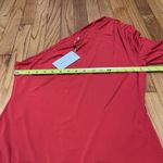 Lovers + Friends  NWT Red Vika One Shoulder Long Sleeve Thong Bodysuit Size XL‎ Photo 5