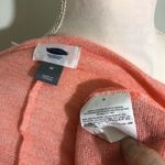 Old Navy NWOT  Neon Coral Pink Knit Sweater Top New Photo 3