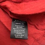 Anthropologie  Deletta Cap Sleeve Flower Appliqué Rust Top Photo 2