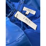 LBLC The Label Marta Mini Dress in Blue Small New Womens Vegan Faux Leather Photo 8