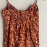 J.Crew Tie-front Jumpsuit in Vintage Vines Rust Floral Photo 7