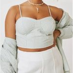 Anthropologie Bustier Coastal Striped Crop Top Photo 14