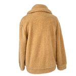 Elodie Sherpa Teddy Jacket Beige Size Small NWT Photo 6