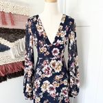 NICHOLAS Garden Rose Maxi Dress Navy Blue Size 2 NWT Photo 2