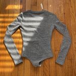 Madewell ★ NWT -  crewneck thong bodysuit - Gray ★ Photo 3