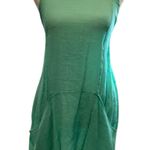 3 Sisters Green Swim Coverup With Pockets Hi Lo Hem Line Size L Photo 3