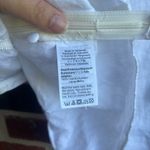 Madewell Linen Carmelina Flutter-Sleeve Ivory Top Size 10 Photo 7