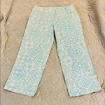 Loft Ann Taylor  Laura Cropped Paisley Pants. Photo 0
