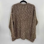 Pure J. Jill Cardigan Sweater Womens Large Brown Acrylic Polyester Blend Pockets Photo 7