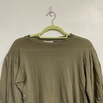 Joie  Military Olive Lydia Tee Sz XS NWT Photo 2