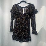 Anthropologie Likely NEW Revolve Amira ruffle long sleeves romper size 10 Photo 2