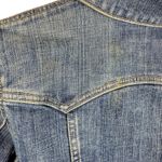 Gap Stretch Cotton Medium Wash Cropped Jean Jacket Small Photo 3